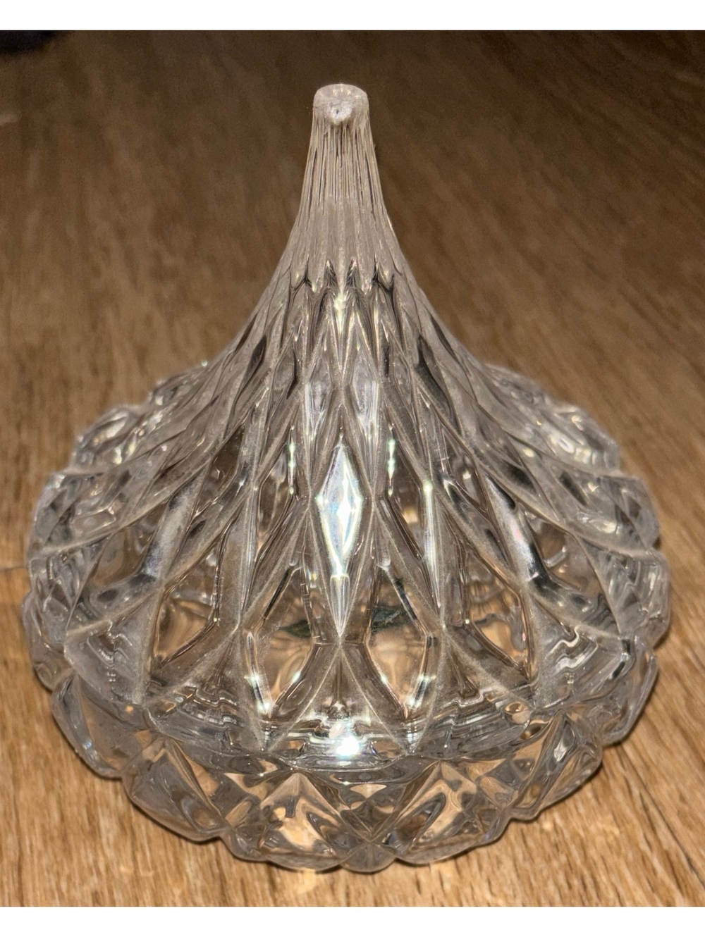 Vintage Shannon Crystal candy dish Ireland Art Glass